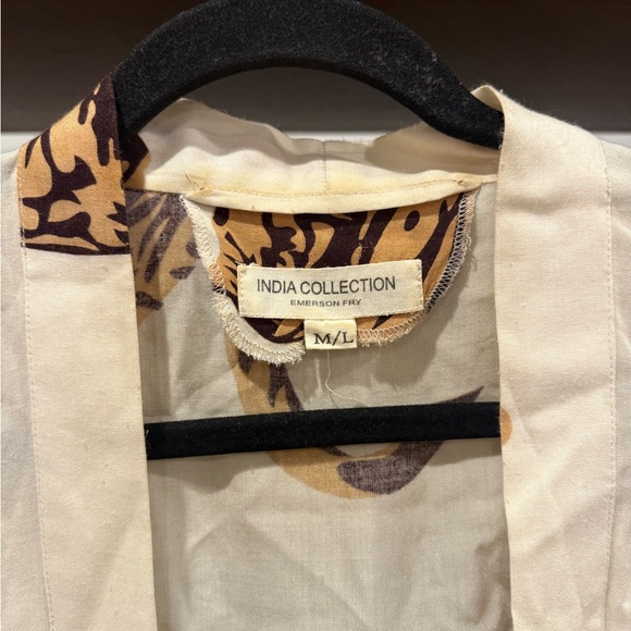 Emerson Fry FETE LAYERING TOP Kimono  - TIGERS EGRET - Picture 4 of 6